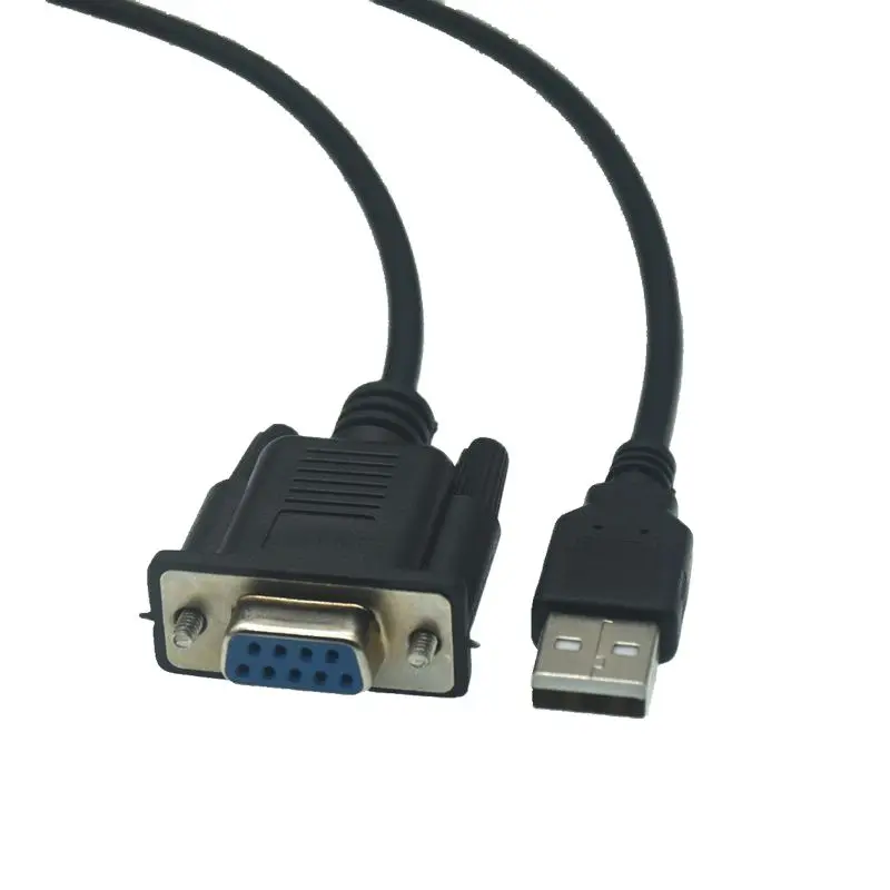 1,8 M 6 LÁB Magas Minőségű USB-Férfi DB9 RS232 KOMMUNIKÁCIÓS Női Kábel Adapter Átalakító Támogatja a Win 7 8 10 Pro Rendszer