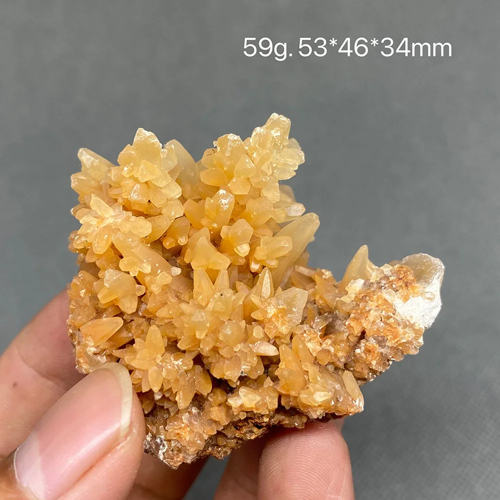 100% - ban természetes Narancs Kalcit ásványi példány kövek, kristályok, gyógyító kristályok kvarc drágakövek ingyenes szállítás