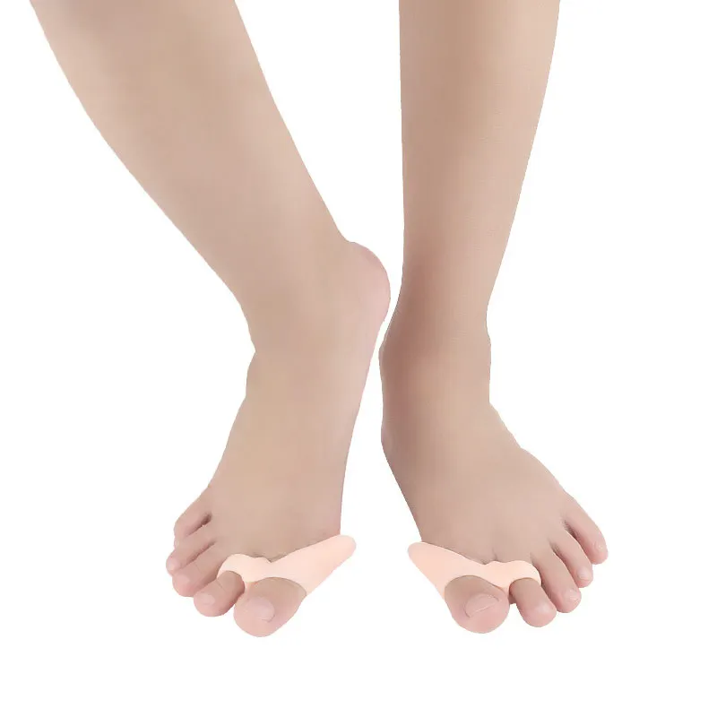 10db=5pairs lábápolás Gyermekek Hajegyenesítőt Ortopéd Termék Gyerekek Lábujj Elválasztó Hallux Valgus Protector Bütyök Korrektor Kép 0 