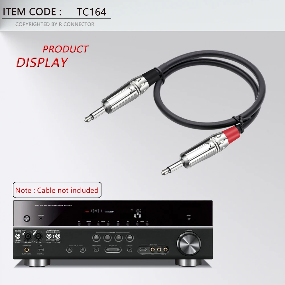 2db 3,5 MM-es Mono Férfi Plug Nikkel Bevonatú 2 Pin Fülhallgató Fülhallgató csatlakozó Audio Átalakító Adapter Forrasztó Huzal Conector Kép 4 