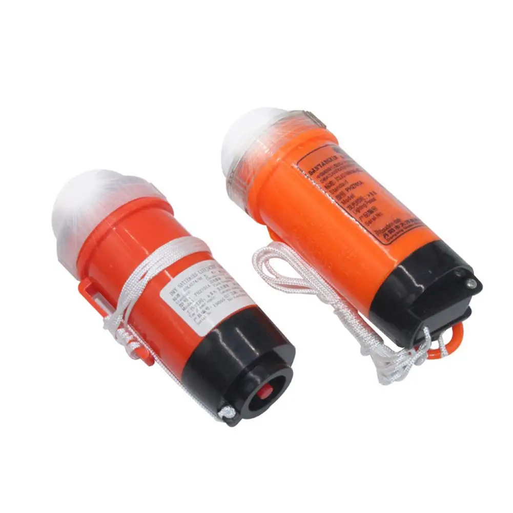 2db LED mentőmellényt vészvilágítás - Tengeri helyzetjelző Vízálló LED Sürgősségi Kemping Túrázás, Outdoo Kép 0 