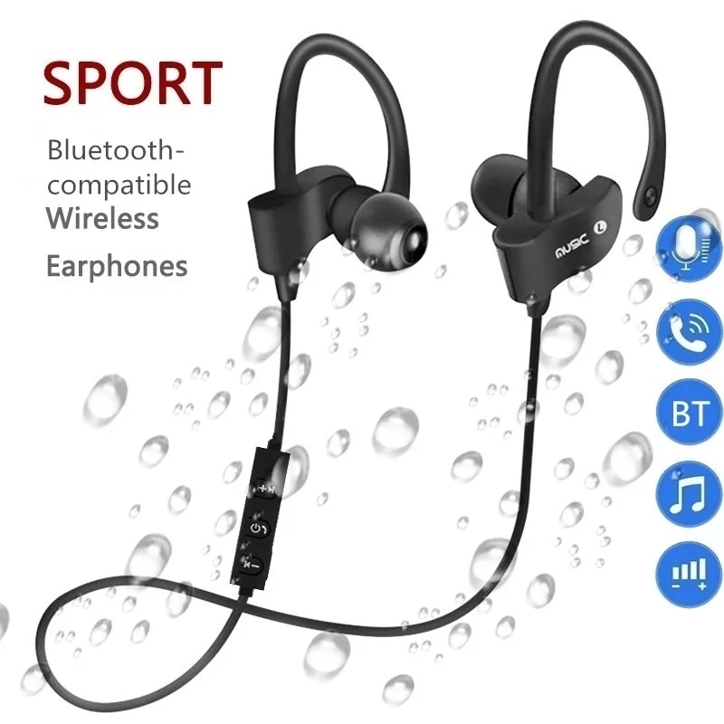 558 Vezeték nélküli Fülhallgató Fejhallgató Fone de ouvido Zene Gaming Headset Kihangosító iphone Huawei Bluetooth Fülhallgató fülhallgató