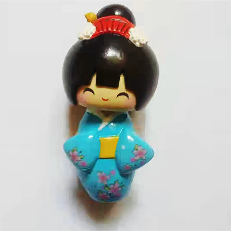 6cm Japán sukuri sushi kimonó lány akciófigura baba gyerekek gyűjtemény tavaszi modell játék
