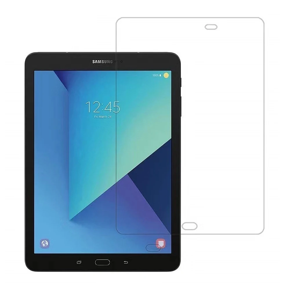 9H Edzett Üveg Samsung Galaxy Tab S3 9,7 Hüvelykes Képernyő Védő SM-T820 T825 Anti Fingerprint Tiszta Tábla Védőfólia