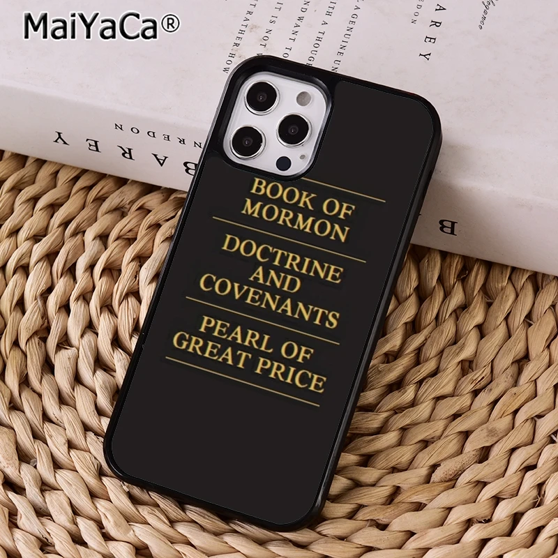A Mormon Könyve Telefon burkolata iPhone 5s, 6s 7 8 plusz XR XS 11 12 13 pro max Samsung Galaxy S8 S9 S10