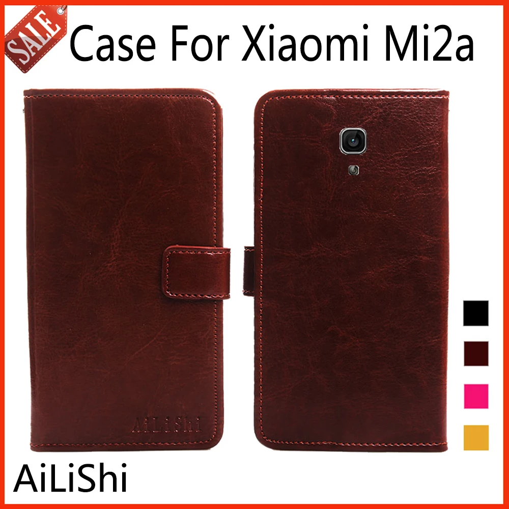 AiLiShi Flip Bőrtok Xiaomi Mi2a Esetben, Magas Minőségi Védő Fedél Telefon, Táska, Pénztárca, 4 Színben Raktáron !