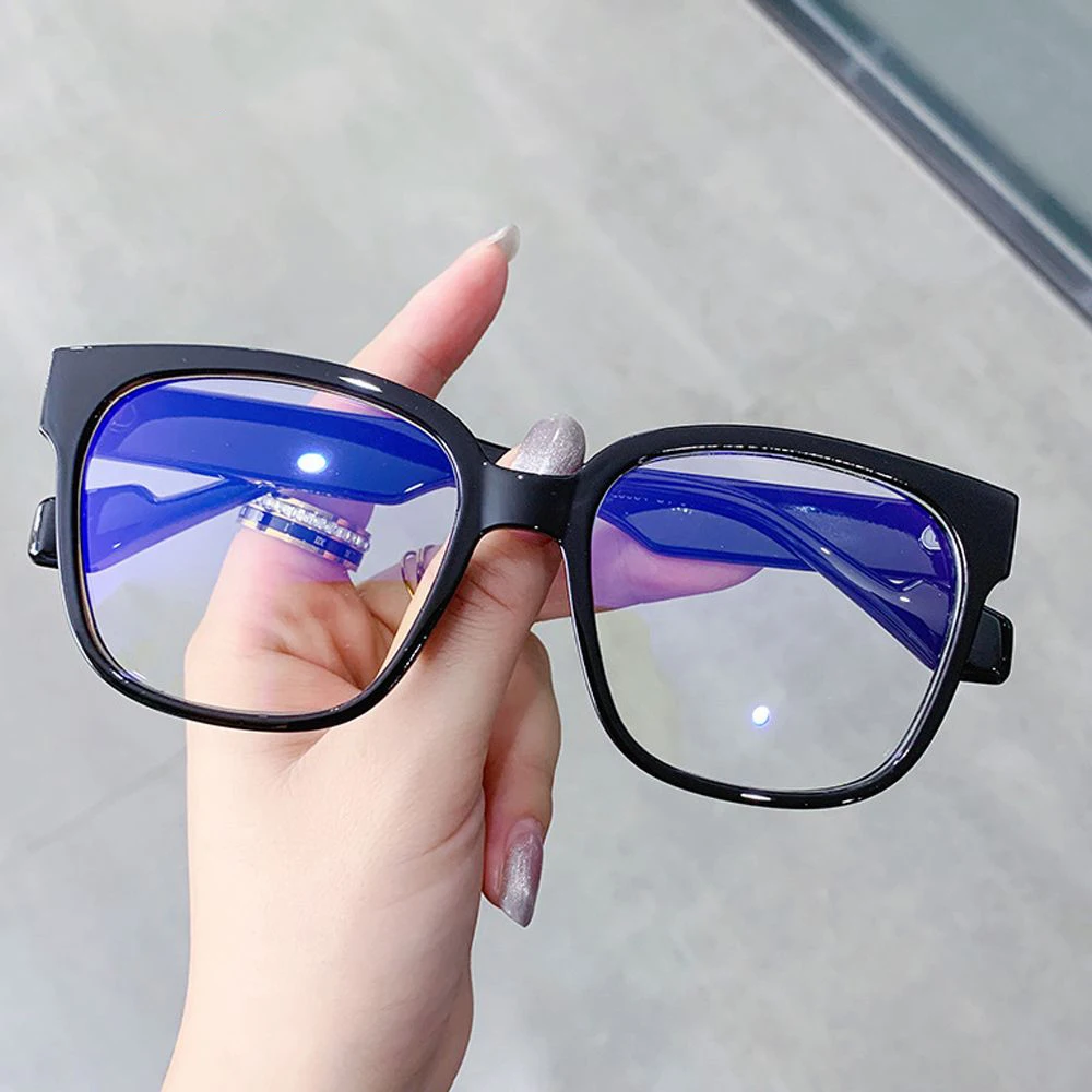 Divat Anti-kék Szemüveg Vintage Kerek Túlméretezett Szemüveg Keret, Szemüveg, Szemüveg Vision Care Unisex Védőszemüveg Eyewears
