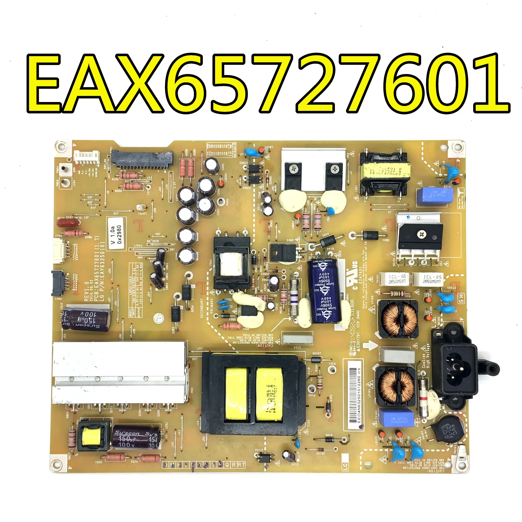 eredeti 100% - os teszt LG 42UB8280-CH EAX65727601 LGP42-14UL6 áramkör