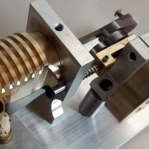 Erős Meleg Levegő Stirling Motor Láng Evő Alkohol Vákuum Motor Fizika Játék Kép 5 