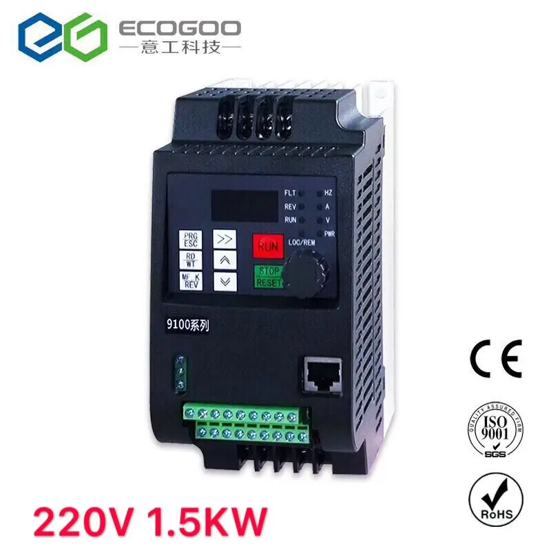 Frekvencia Átalakító VFD 1,5 KW / 2.2 KW / 4KW inverter ZW-AT1 220V 3P kimeneti kell egy kis szállítási költség wcj9 Kép 0 