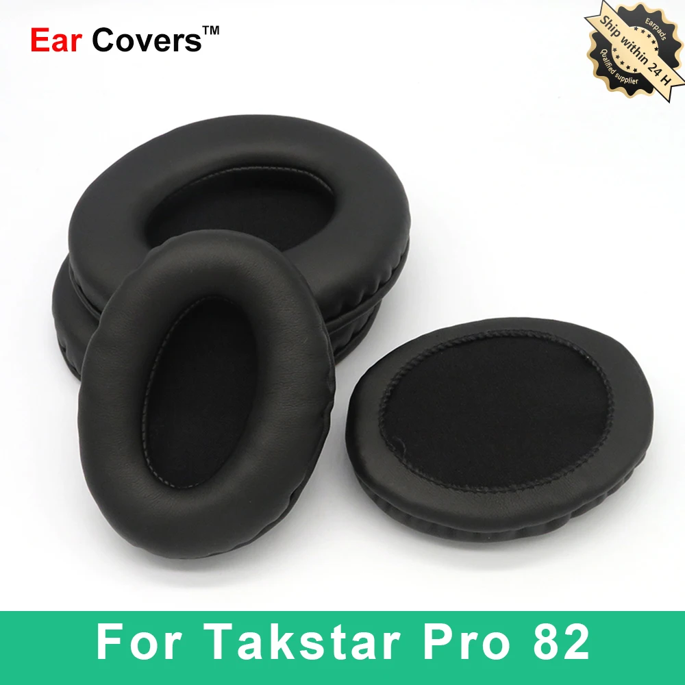 Fülvédő A Takstar Pro82 Pro 82 Fejhallgató Fülpárna Csere Fülhallgató Fülbe Pad PU Bőr-Szivacs Hab
