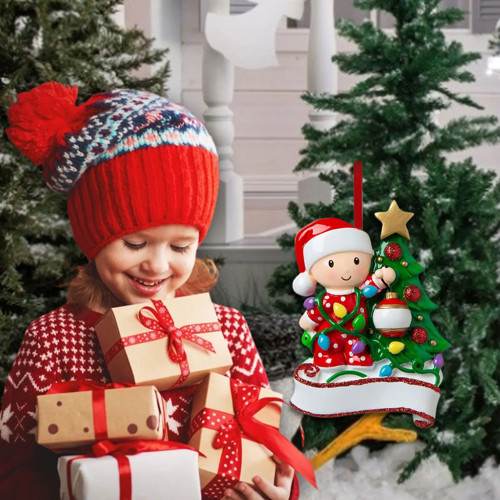Karácsonyi Dísz PVC Aranyos Hóember DIY karácsonyfa Függő Karácsonyi Dekoráció lakberendezés Karácsonyi Ajándékok Kép 4 