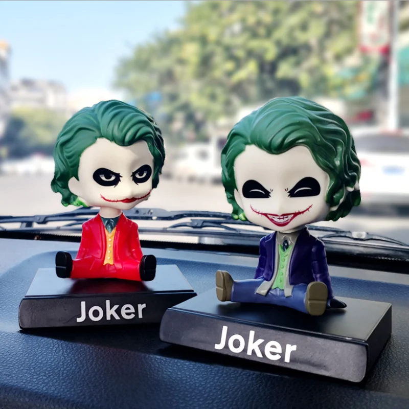 Kreativitás Játékok Joker Rázza Fejét, Autó Dekoráció, Belső Kreatív Ajándék Gyűjtemény Autó Dísz Támogatja Az Automatikus Tartozékok Babák