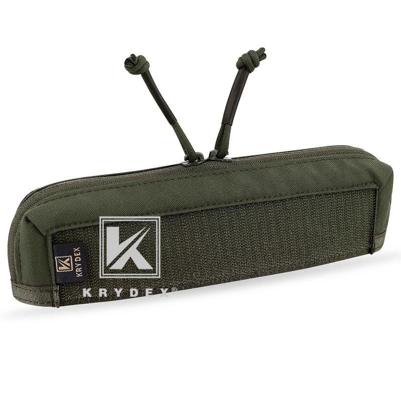 KRYDEX MK3 Chest Rig Dupla Cipzár Helyezze Tok Taktikai Teljes Hossza Alváz Panel Tartozékok Tároló Zseb Ranger Zöld