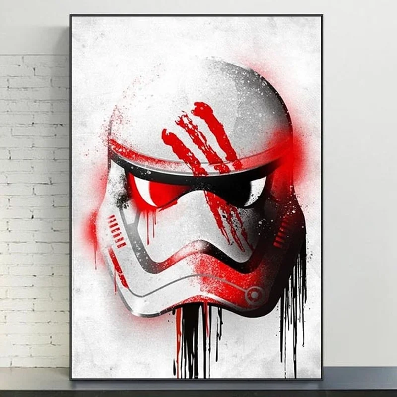 Marvel Star Wars-Vászon Festmény Star Wars Darth Vader Yoda Poszterek, Nyomatok, Skandináv Cuadros Nappali Freskó Kép 2 