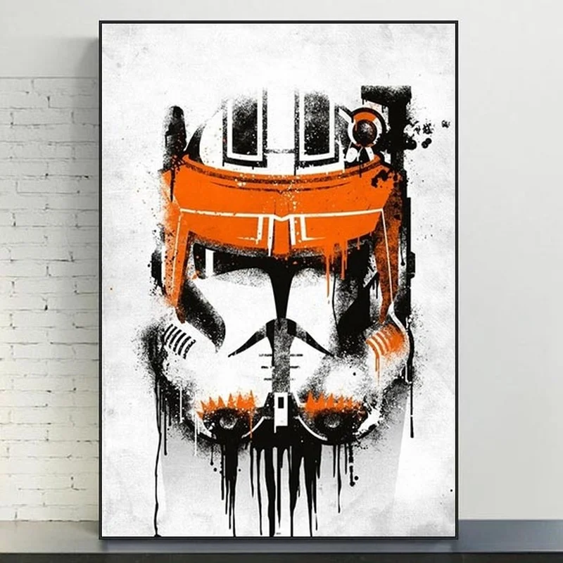 Marvel Star Wars-Vászon Festmény Star Wars Darth Vader Yoda Poszterek, Nyomatok, Skandináv Cuadros Nappali Freskó Kép 3 