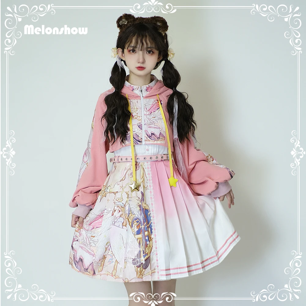 Melonshow Japán Jsk Édes Lolita Ruha, Női Klasszikus Viktoriánus Gótikus Stílusban Ujjatlan Hercegnő Tea Party Aranyos Ruhák