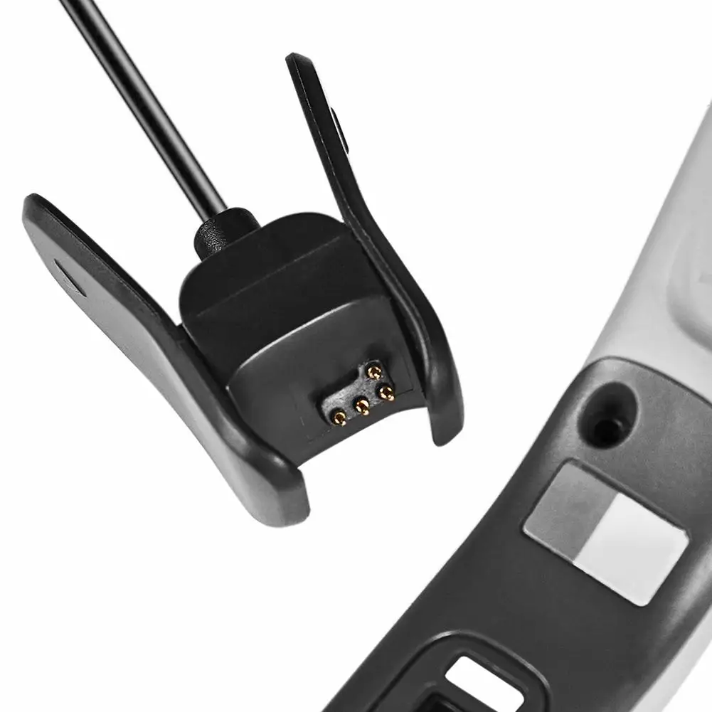 Műanyag töltőegységbe Klip Intelligens Karóra 1m USB Töltő adatkábel Wire Kábel Garmin Vivosmart 4 Watch4 Kép 5 