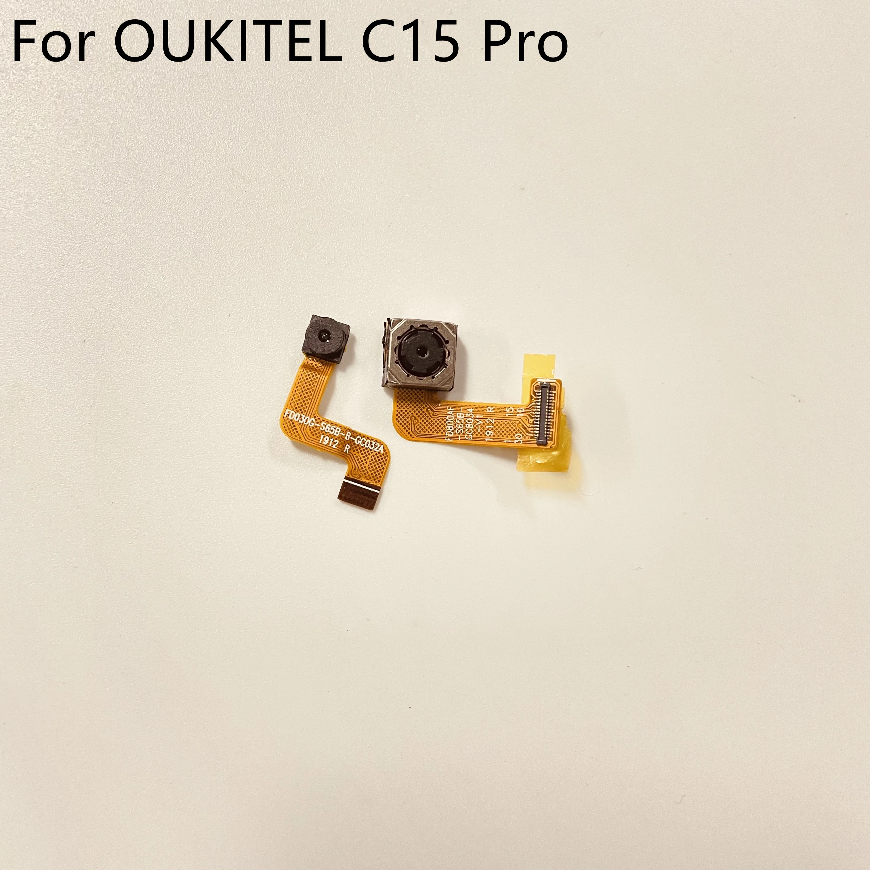 OUKITEL C15 Pro Használt Hátsó Kamera Hátsó Kamera 8.0+2.0 MP Modul OUKITEL C15 Pro MT6761 négymagos 6.088