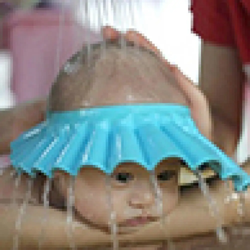 Puha Baba-Gyerekek, Gyerekek Sampon Kádban Fürdés, Zuhanyzás Sapka Kalap Hajat Mosni Pajzsok Kép 0 