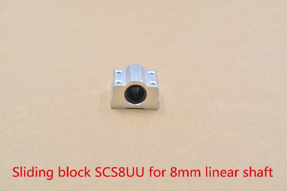 SCS8UU szem 8 mm-es lineáris dia blokk LM8UU a tengely