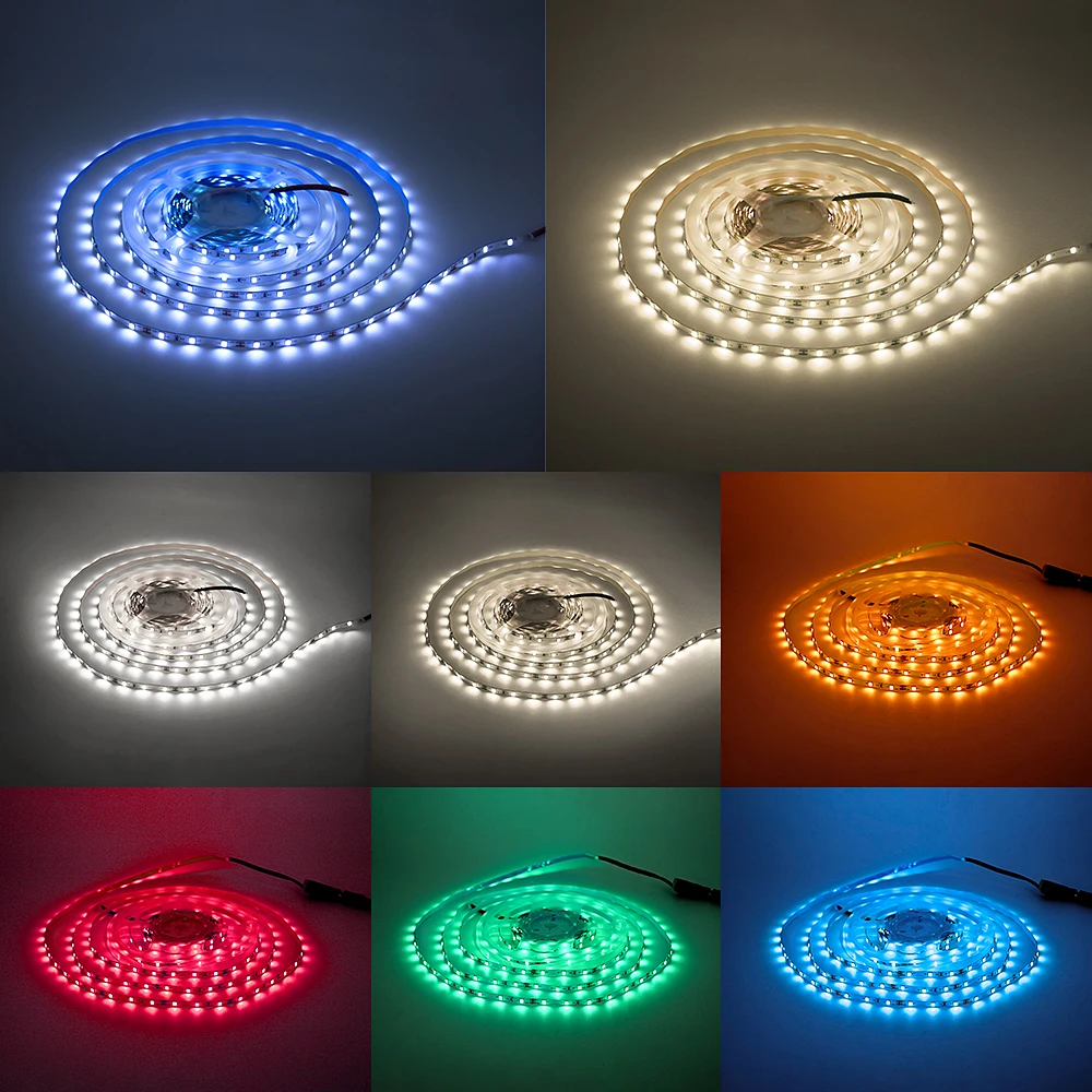 VIPMOON LED Szalag Lámpa SMD2835 12V LED Csík Szalag Divat RGB Meleg Fehér Jelölje ki A TV-Háttérvilágítás Hálószoba Dekoráció