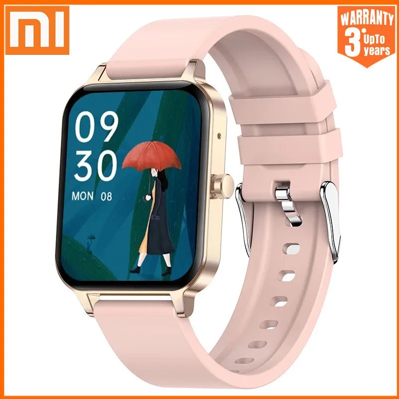 Xiaomi Smartwatch Nők Tér 1.69 Hüvelyk Bluetooth-Kompatibilis Hívás Nők Okos Nézni A Huawei Oppo Androis iOS Droshipping