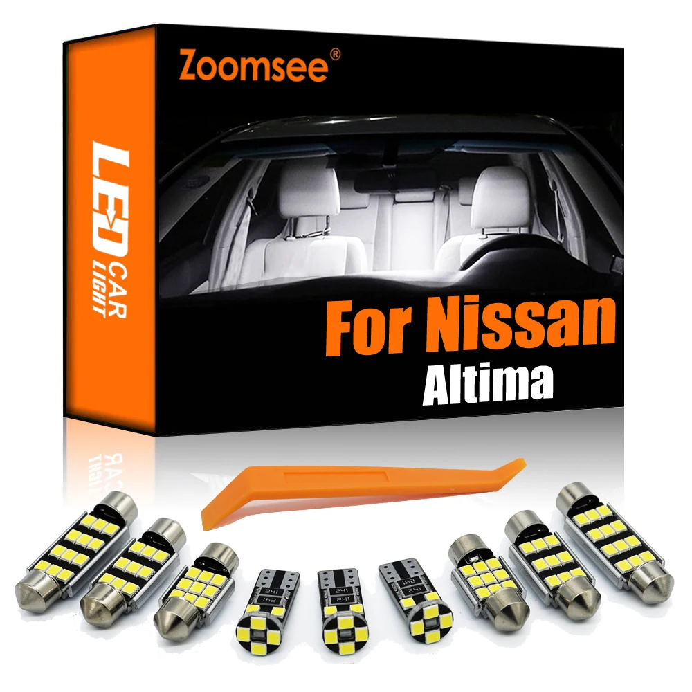 Zoomsee Nissan Altima L30 L31 L32 L33 L34 1993-2015 2016 2017 2018 2019 2020 2021 2022 Autó LED-es Belső Izzó Búra Lámpa Készlet