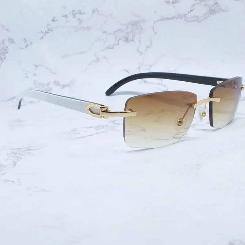 Évjárat Napszemüveg Natual Agancs Férfi Luxus Szemüveg Nők Fuvarosok Kiegészítők Keret Nélküli Fa Négyzetméter Szemüvegkeret