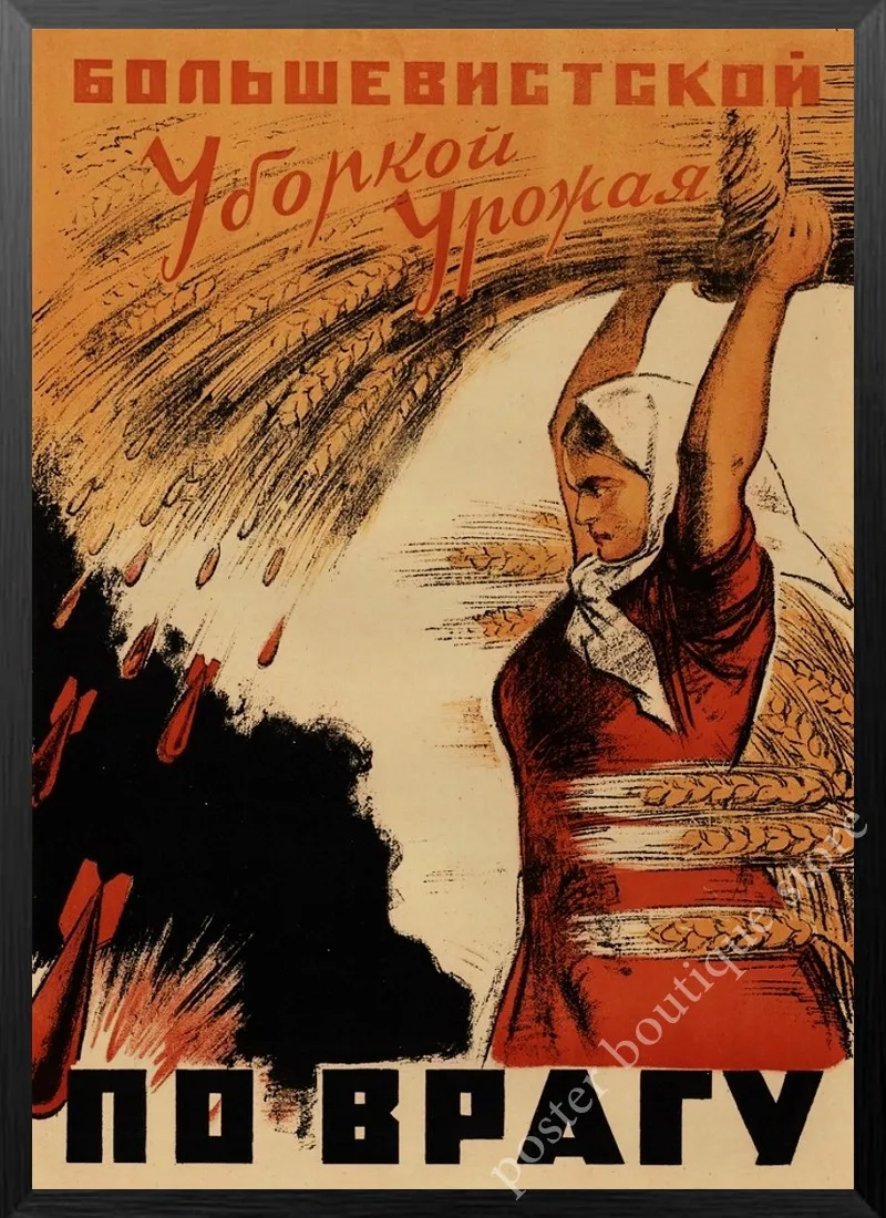 ÚJ második VILÁGHÁBORÚ Leninista Politikai Propaganda Szovjetunió SZOVJETUNIÓ SZOVJETUNIÓ CCCP Retro Plakát nátronpapír Fali Dekoratív Vintage Poszter Kép 5 