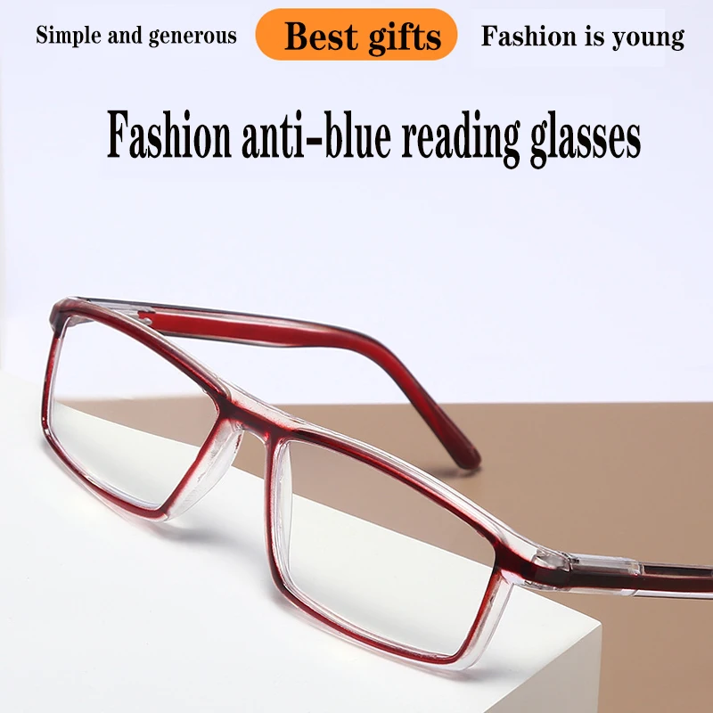 2020-ban új, ultrakönnyű anti-kék fény olvasó szemüveg trend divat a férfiak, mind a nők retro olvasó szemüveg