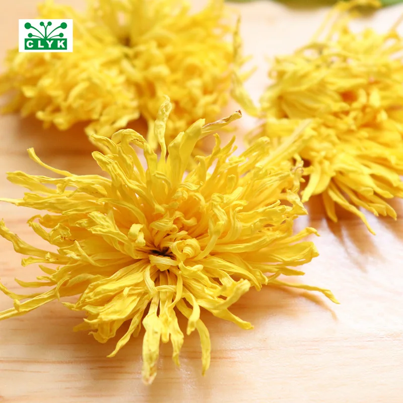 5db Természetes Szárított Növény sárga Krizantém Virág DIY Megállapodás Haza party dekoráció