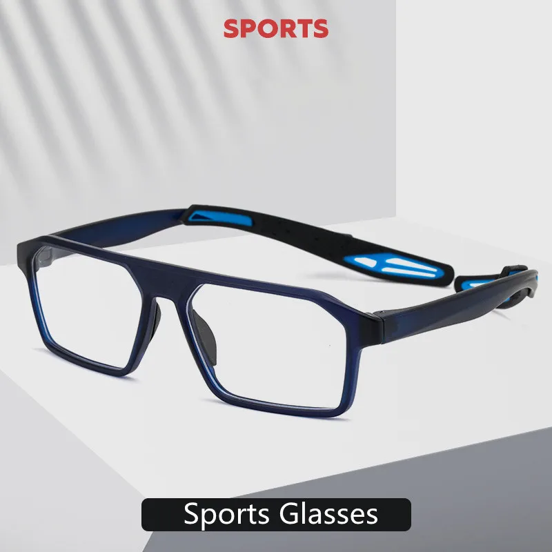 Divat Sport Szemüveg Keret Férfiak Optikai kosárlabda férfi szemüveg keretek Rövidlátás szemüveget tr90 szemüvegek Szemüveg