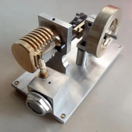 Erős Meleg Levegő Stirling Motor Láng Evő Alkohol Vákuum Motor Fizika Játék Kép 1 
