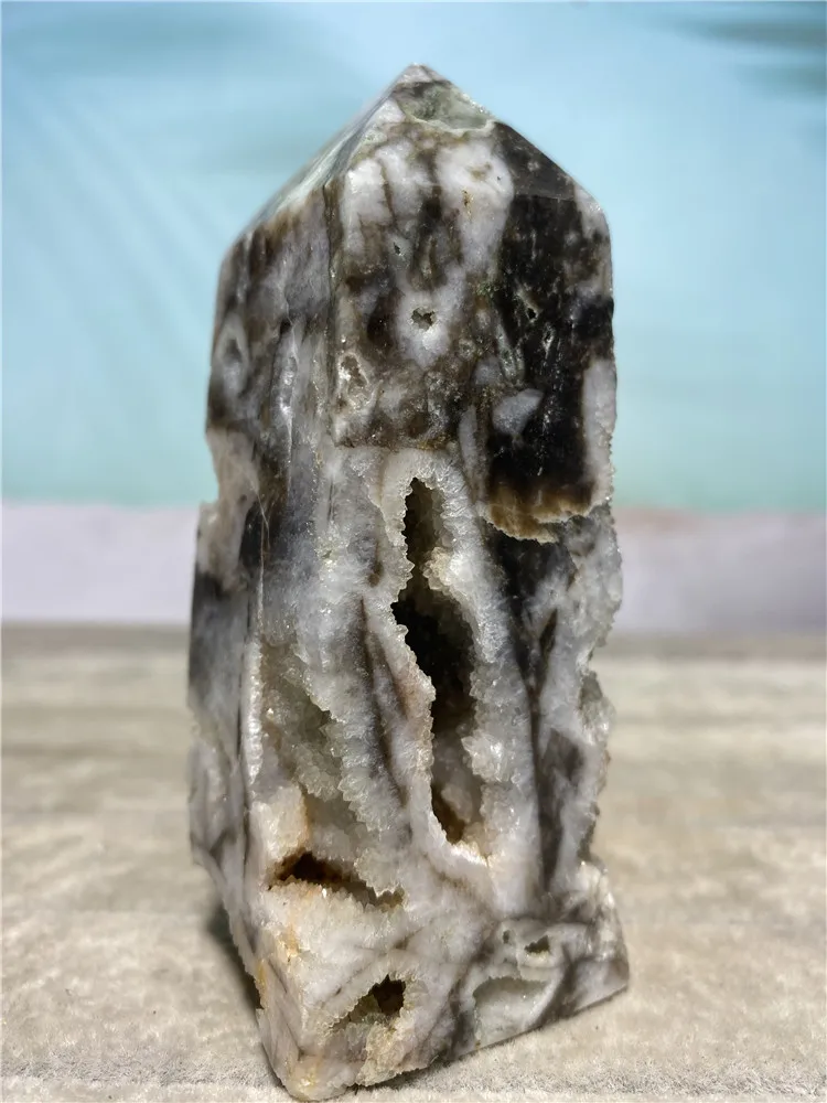 Kristály Pálca Természetes Kő Sphalerite Drágaköveket, Ásványi Geode-Torony Délről Északra Reiki Meditáció Energia Wichcraft Lakberendezés Szoba